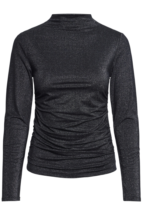 Pieces zwarte dames t-shirt | Vooraanzicht