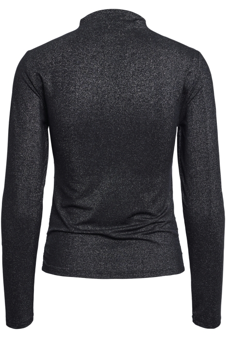 Pieces zwarte dames t-shirt | Achteraanzicht