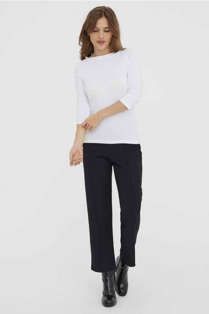 Vero Moda witte dames t-shirt | Model