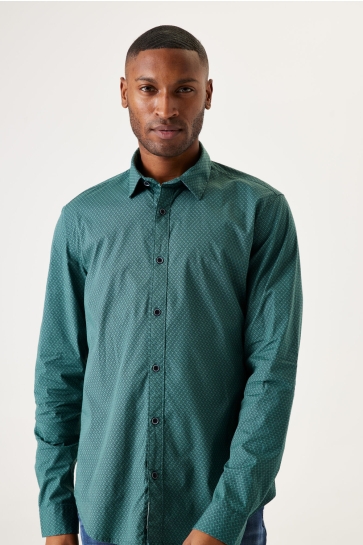 Garcia Overhemd OVERHEMD MET PRINT T41280 7406 JADE GREEN