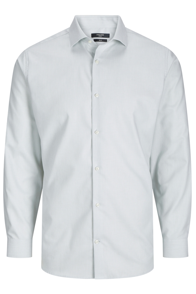 Jack & Jones groene heren overhemd | Vooraanzicht