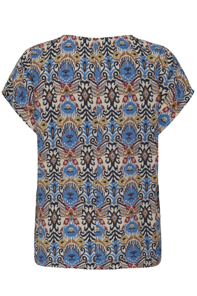 JDYSTAR SEZEN LIFE S/S TOP WVN DIA 15198141 Oatmeal