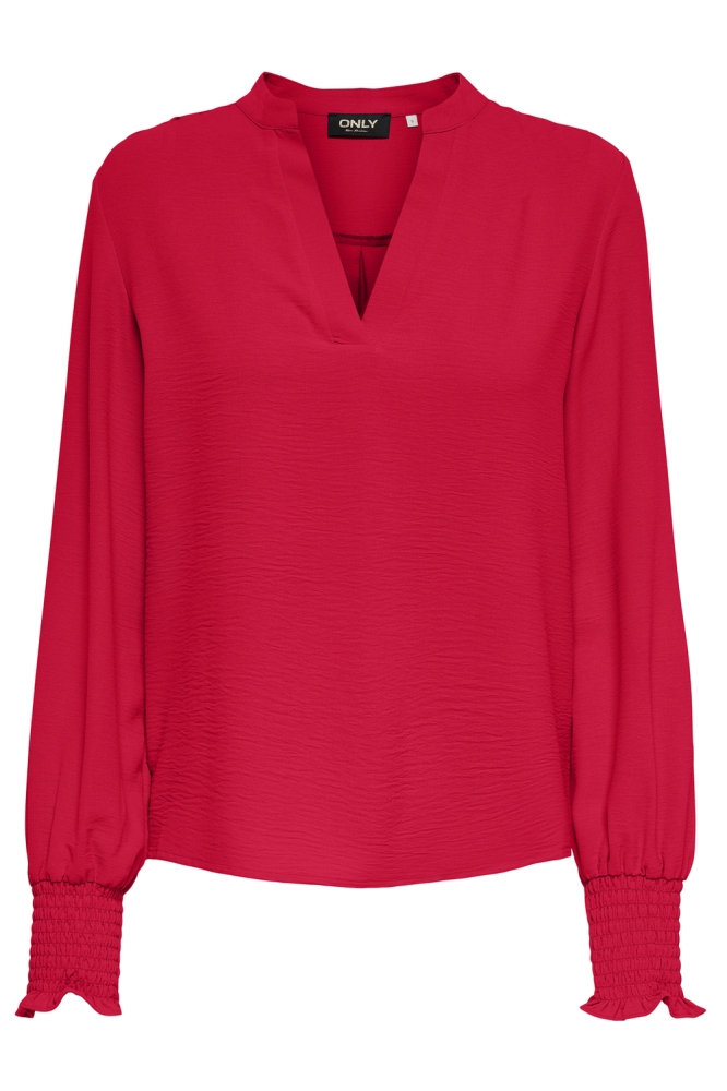 Only rode dames blouse | Vooraanzicht
