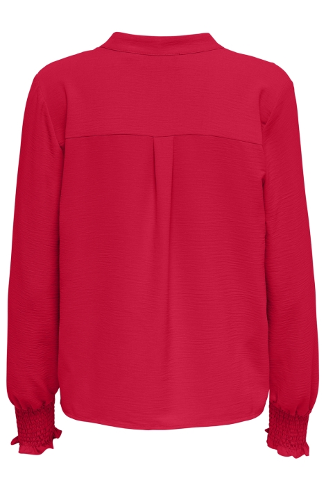 Only rode dames blouse | Achteraanzicht