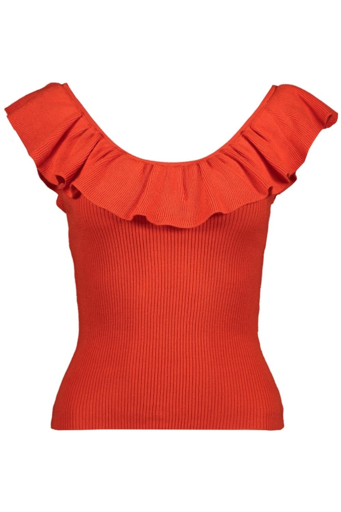 Vero Moda rode dames top | Vooraanzicht