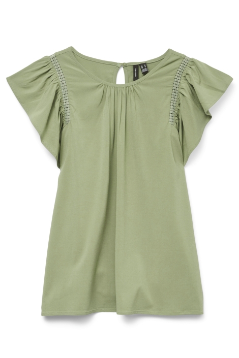 Vero Moda vmbella ss lace top wvn ga noos