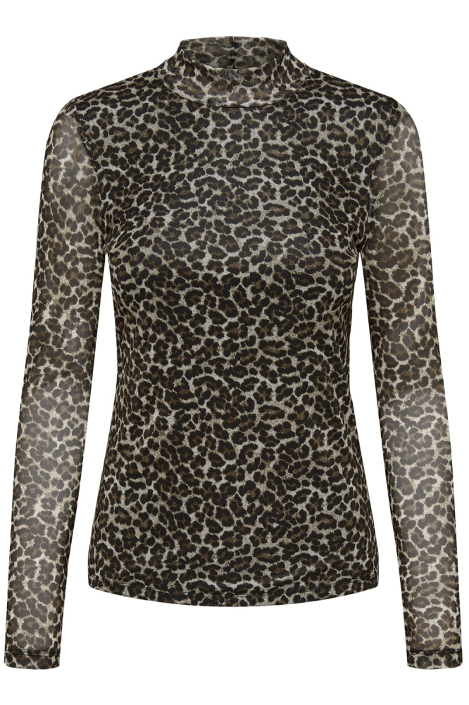 Only beige dames top | Vooraanzicht