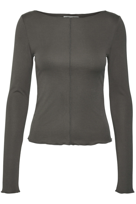 Vero Moda grijze dames t-shirt | Vooraanzicht