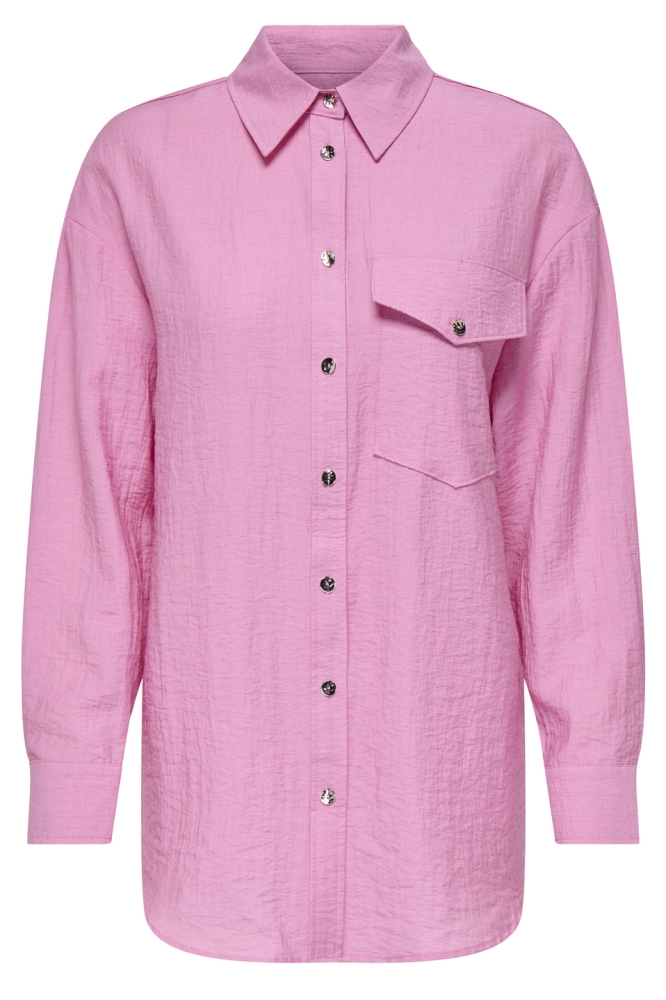 Only roze dames blouse | Vooraanzicht