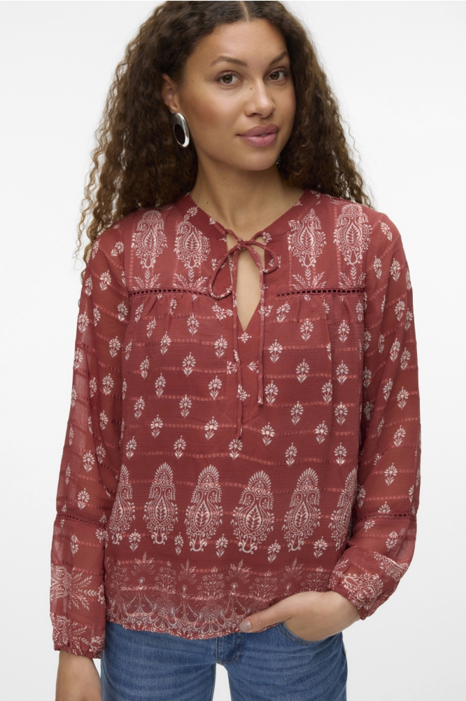 Vero Moda rode dames blouse | Model