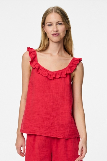Pieces Top PCSASTINA SL TOP WVN BC 17156479 LOLLIPOP