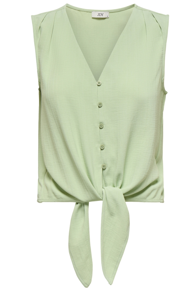 JDYMIAMI S/L TIE SHIRT WVN 15347396 SMOKE GREEN