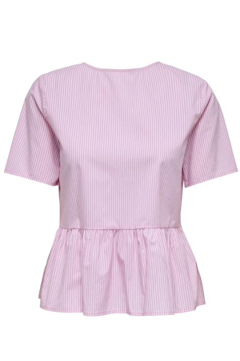 Jacqueline de Yong roze dames blouse | Vooraanzicht