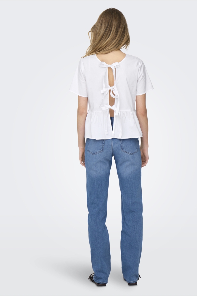 Jacqueline de Yong witte dames blouse | Model