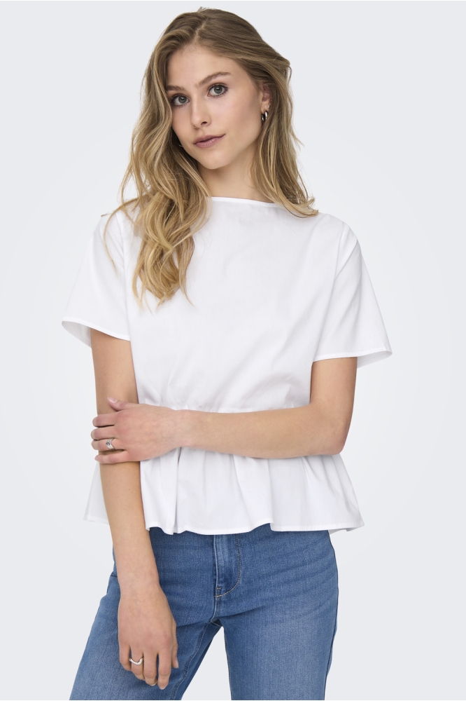 JDYMIO S/S REV. STRING TOP WVN DIA 15347616 White
