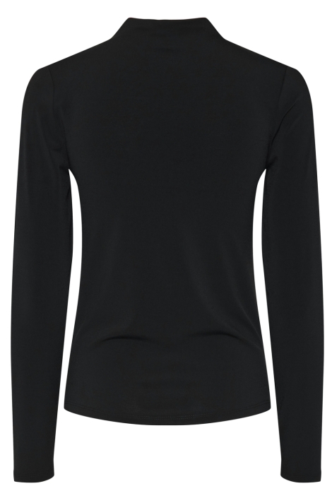 Pieces zwarte dames t-shirt | Vooraanzicht