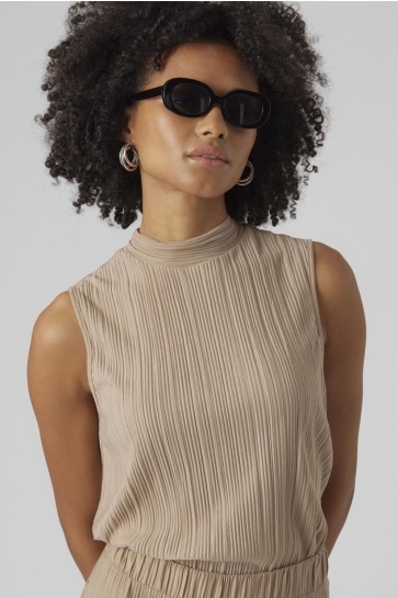 Vero Moda Top VMCIRA SL TOP JRS NOOS 10293890 SILVER MINK
