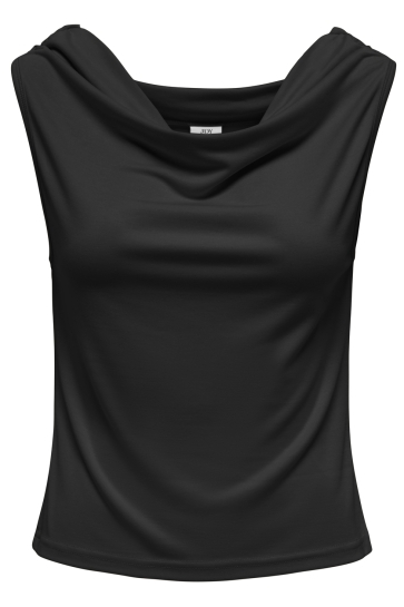 Jacqueline de Yong Top JDYESTER S/L WATERFALL TOP JRS 15351679 BLACK