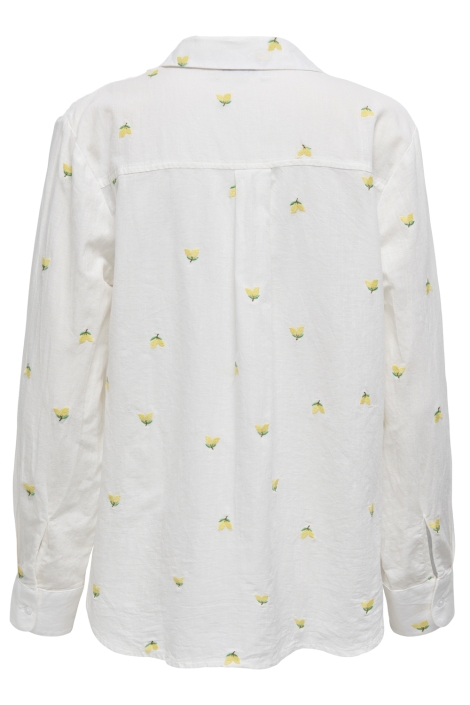 Jacqueline de Yong witte dames blouse | Achteraanzicht