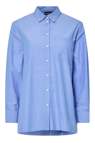 Pieces Blouse PCMELIA LS LOOSE SHIRT WVN NOOS BC 17154735 GRAPEMIST