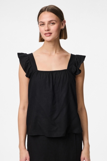 Pieces Top PCPIA SL TOP WVN NOOS 17154740 BLACK