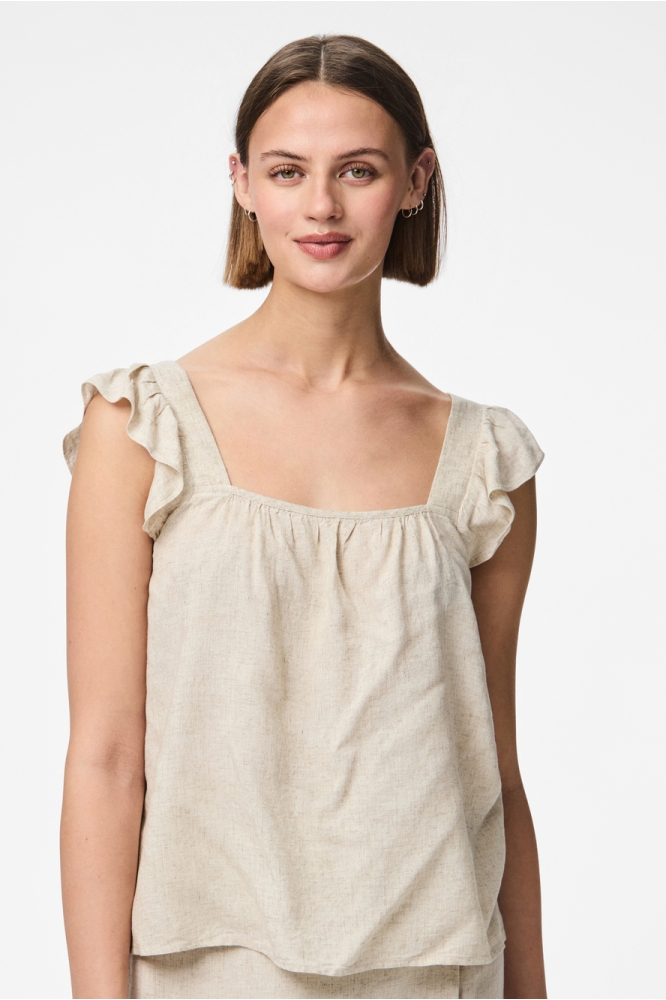 PCPIA SL TOP WVN NOOS 17154740 BIRCH/MELANGE