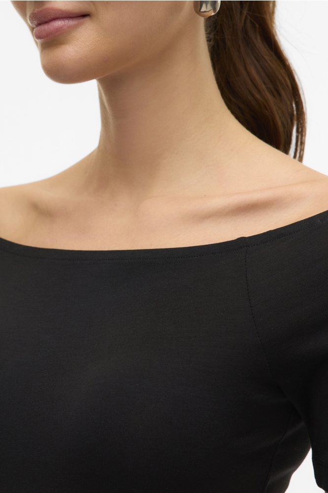 VMFIONA SS OFF SHOULDER TOP VMA 10323420 BLACK