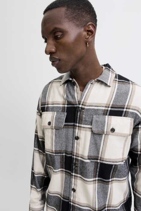 Jack & Jones beige heren overhemd | Model