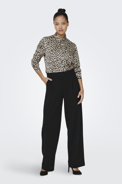 Jacqueline de Yong beige dames blouse | Model