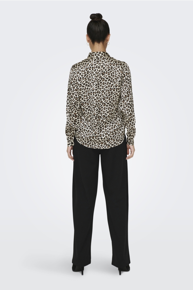 Jacqueline de Yong beige dames blouse | Model