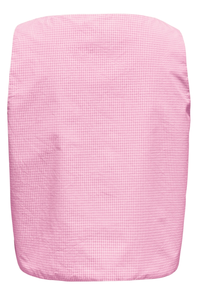 Only roze dames gilet | Achteraanzicht