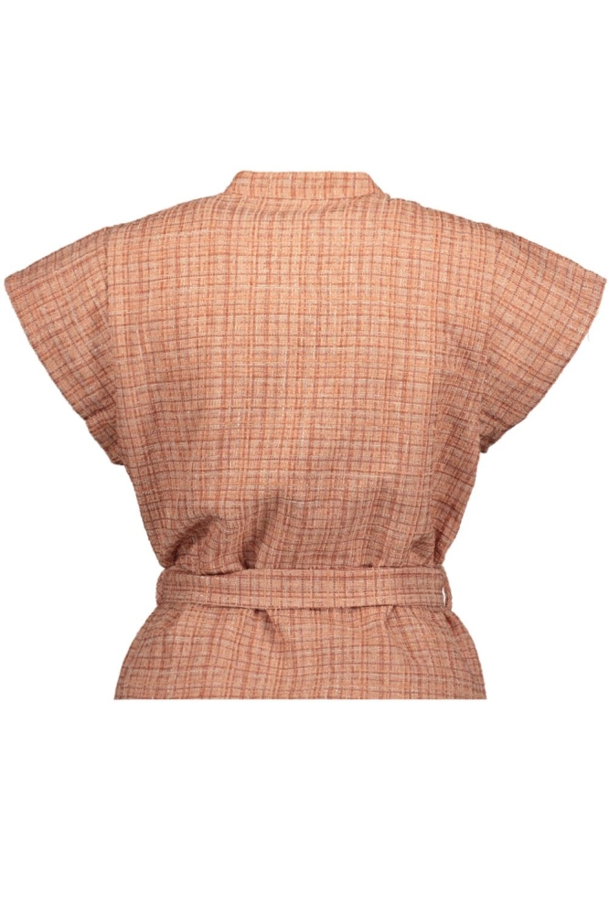 Vero Moda oranje dames gilet | Achteraanzicht