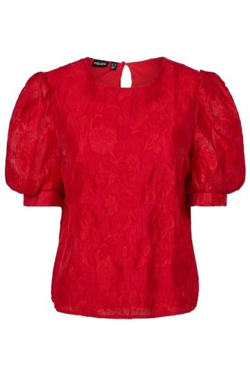 Pieces Blouse PCJALA 2/4 TOP WVN 17159452 Goji Berry