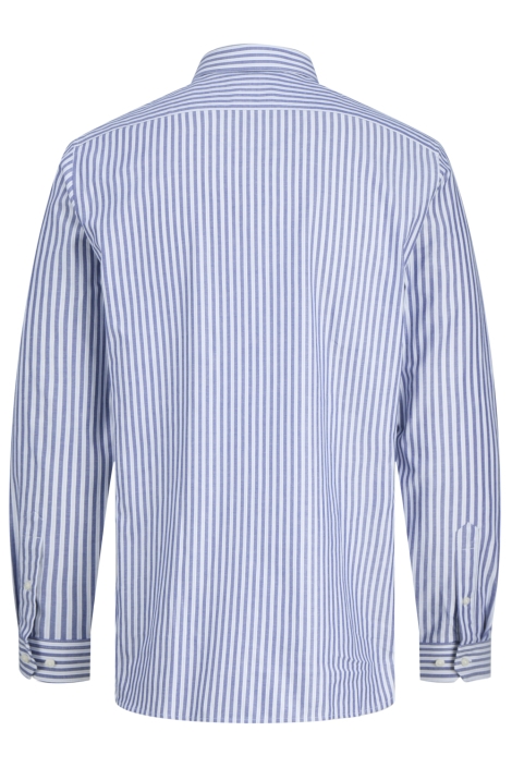 Jack & Jones blauwe heren overhemd | Achteraanzicht