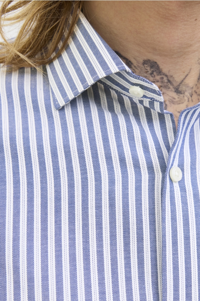 Jack & Jones blauwe heren overhemd | Kleurstaal