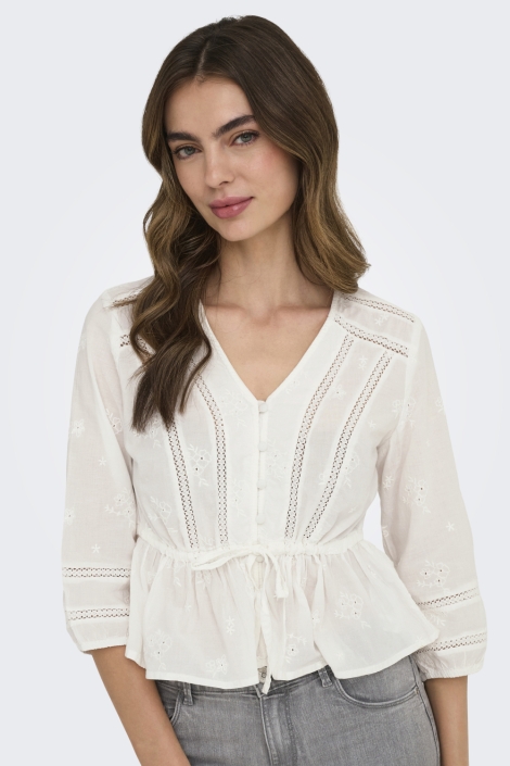 Only witte dames blouse | Model