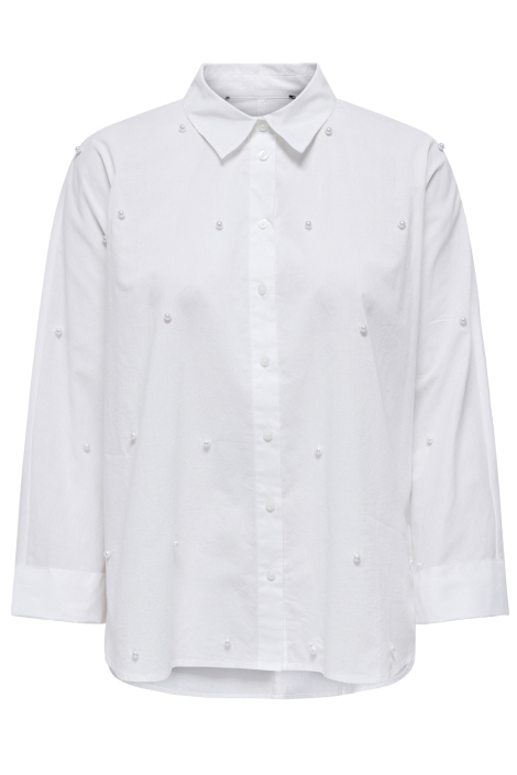 Only witte dames blouse | Vooraanzicht