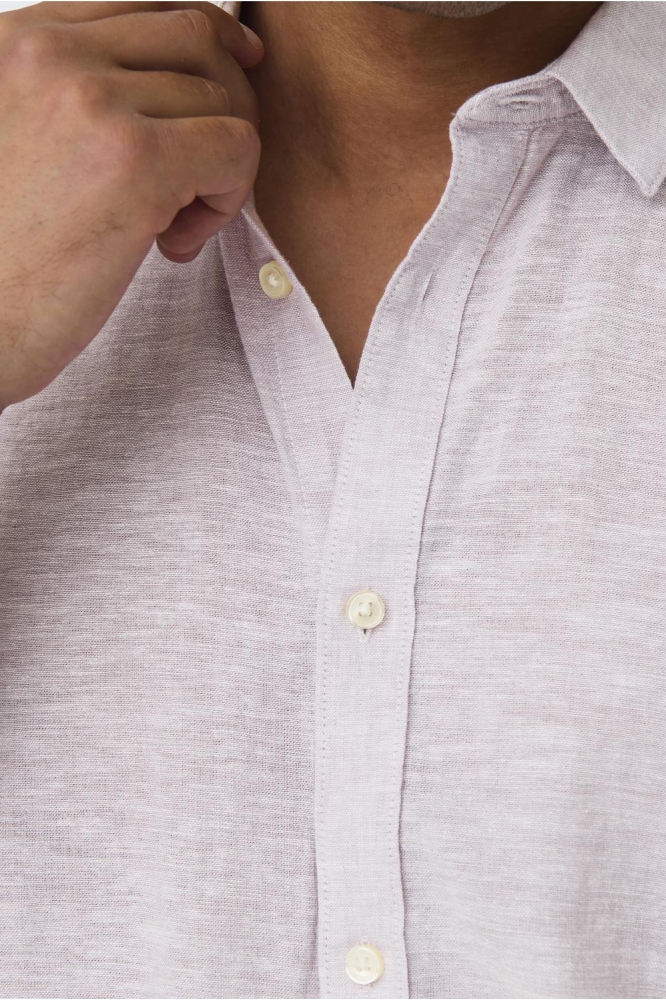 Only & Sons paarse heren overhemd | Close up