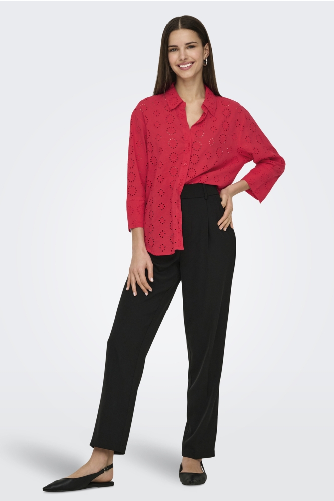 Jacqueline de Yong rode dames blouse | Model