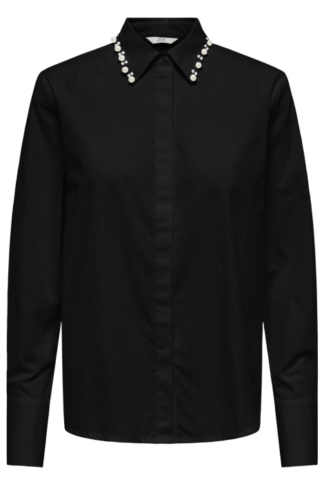 Jacqueline de Yong zwarte dames blouse | Vooraanzicht