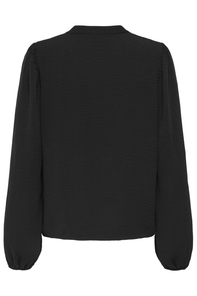 Jacqueline de Yong zwarte dames blouse | Achteraanzicht