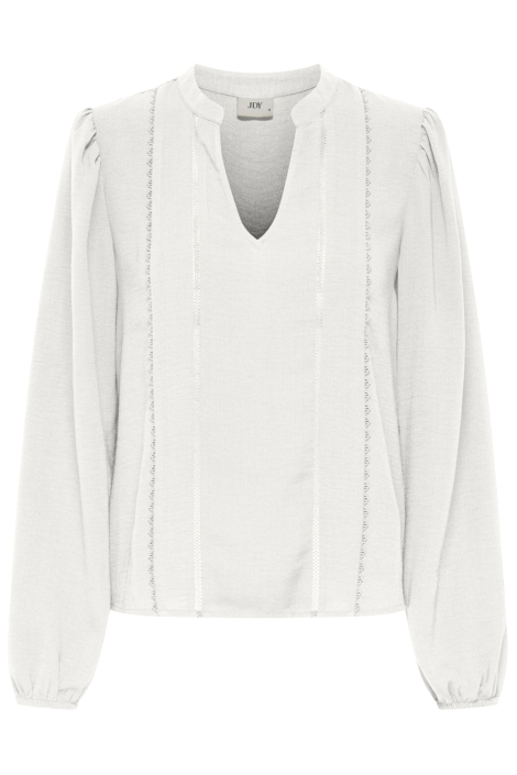 Jacqueline de Yong witte dames blouse | Vooraanzicht