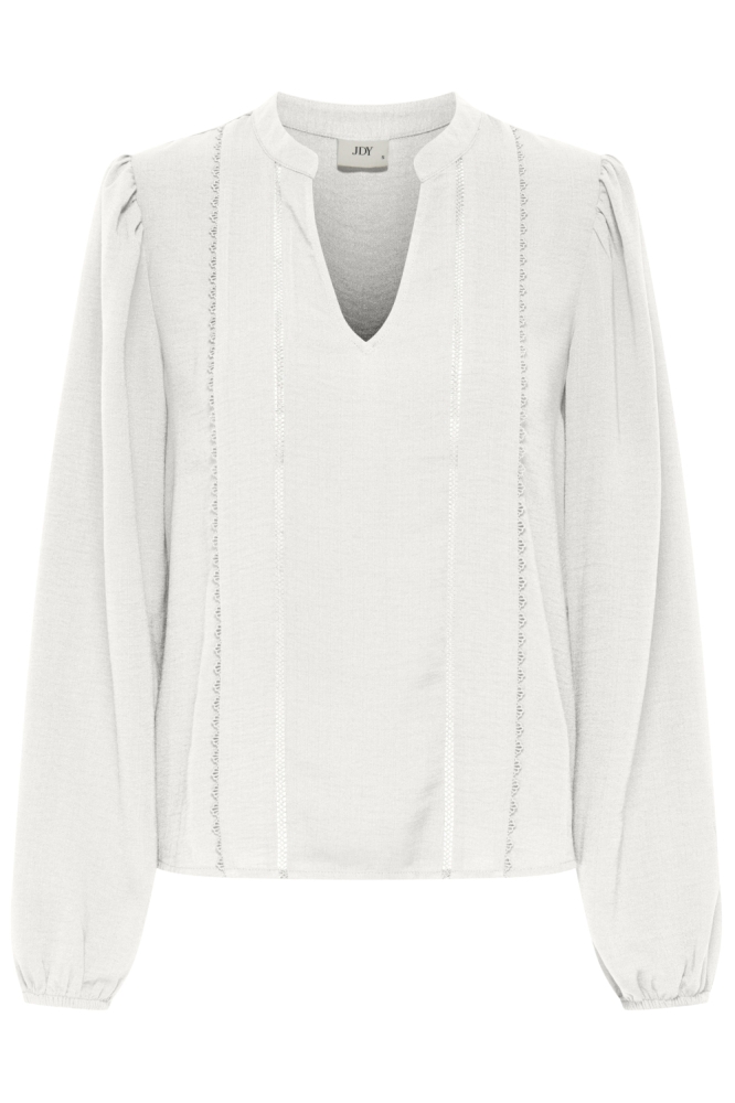 Jacqueline de Yong witte dames blouse | Vooraanzicht