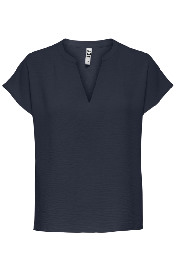 Jacqueline de Yong T-shirt JDYLION LIFE S/S TOP WVN NOOS 15249287 Total Eclipse