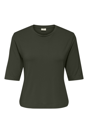 Jacqueline de Yong T-shirt JDYMILA S/S LOOSE TOP JRS 15355859 ROSIN