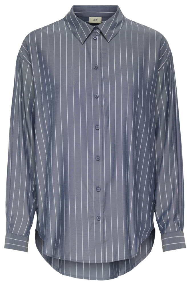 Jacqueline de Yong blauwe dames blouse | Vooraanzicht