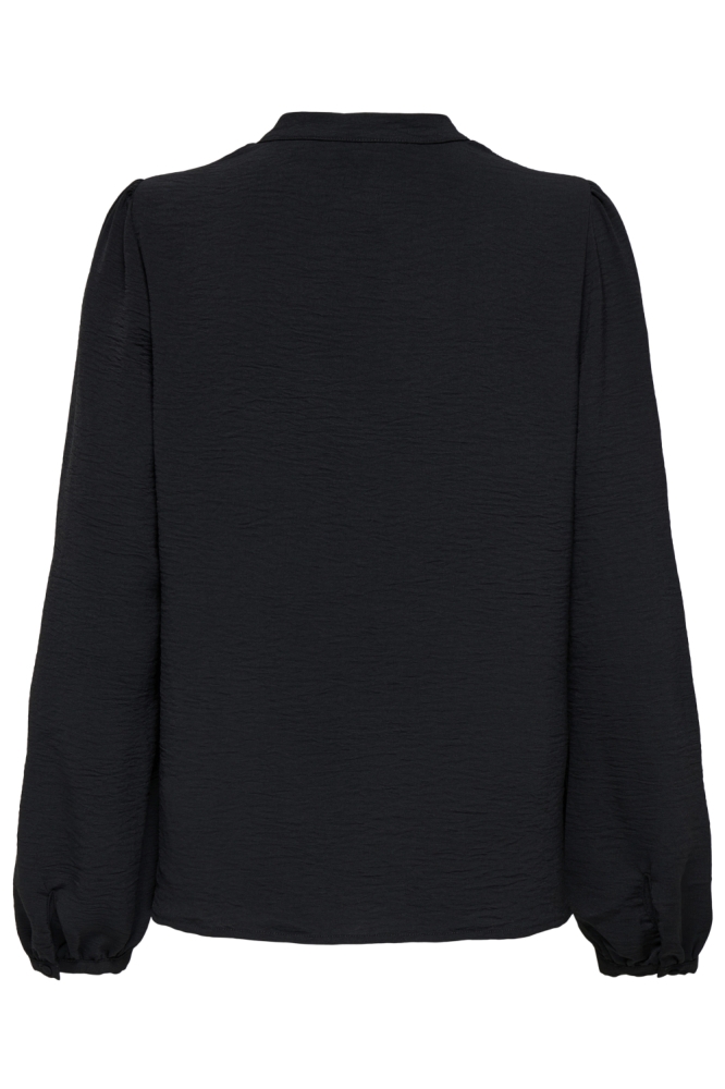Only zwarte dames blouse | Achteraanzicht