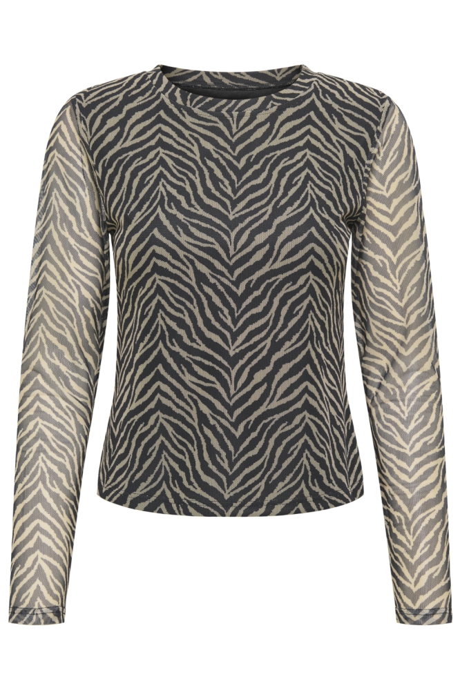 Only zwarte dames top | Vooraanzicht