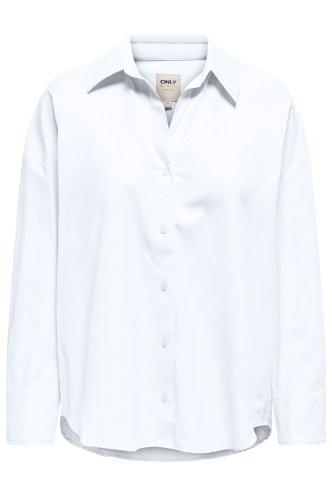 Only witte dames blouse | Vooraanzicht