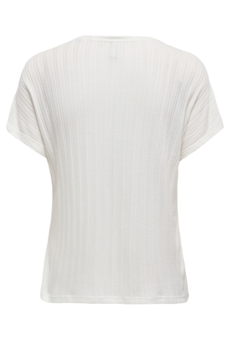 Only witte dames t-shirt | Achteraanzicht